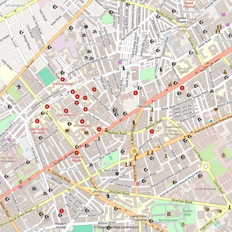 Marfani Frame Maker on the map